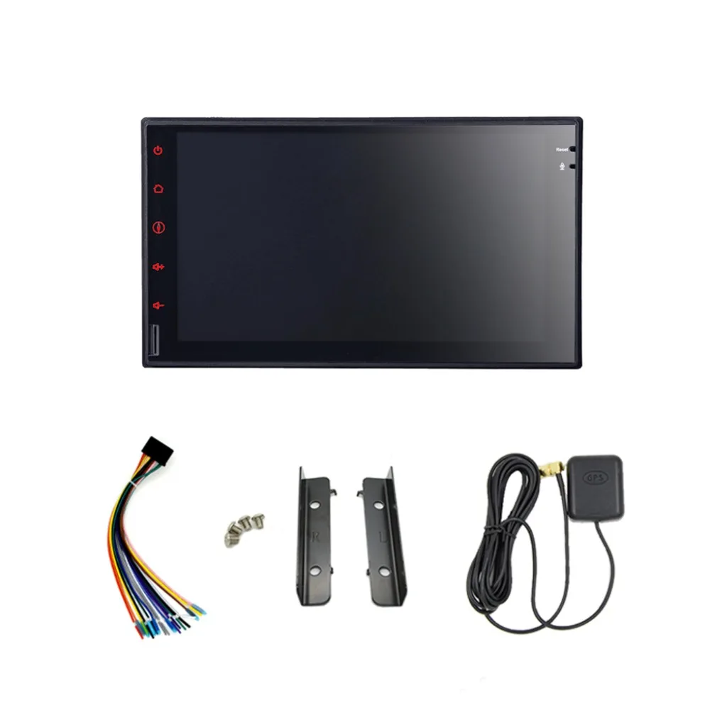 Best Car Multimedia 2 din Video Player GPS Android 8.1 For Universal Car Navigation wifi car radio SD USB MP3 Player 2