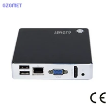 Promos Black Friday et Cyber Monday AliExpress 2017. Kits DIY Arduino, Raspberry, imprimantes 3D, caméras IP 204 GZGMET Quad Core Portable mini pc windows 10 4 USB 2.0 WIFI Bluetooth HDMI VGA micro Mini PC