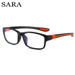 SARA анти синий свет очки для чтения женщин для мужчин ясно глаз очки рамки компьютерные очки Классический квадратный прозрачные линзы