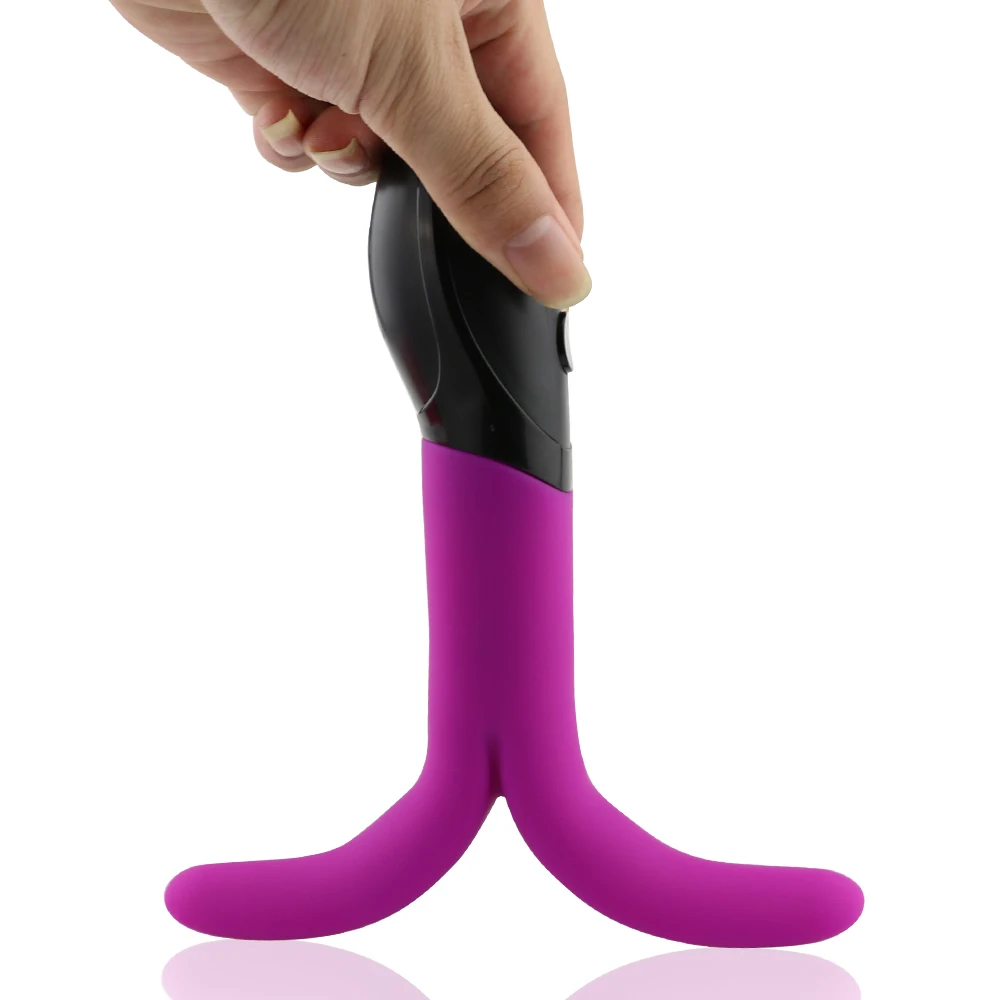 Man n Powerful Dual Vibrator for Women G spot Vagina clit vibrator,Anal Vibrator Rabbit Wand Body Massager Sex Products Sex Toys