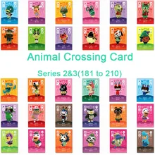 Animal Crossing Card Amiibo Card работа для NS игр серии 2 и серии 3(от 181 до 210