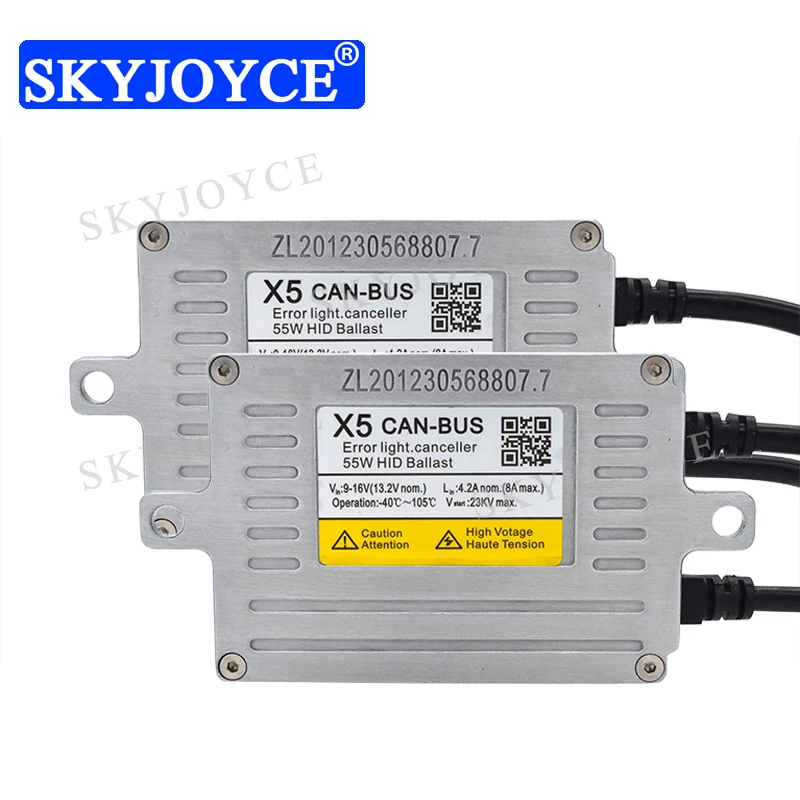 SKYJOYCE DLT F5T HID балласт 12 В 24 в 35 Вт 55 Вт 70 Вт F3 F5 F7 X3 X5 X35 X55 S7 быстрый запуск Canbus DLT HID балластные реакторы