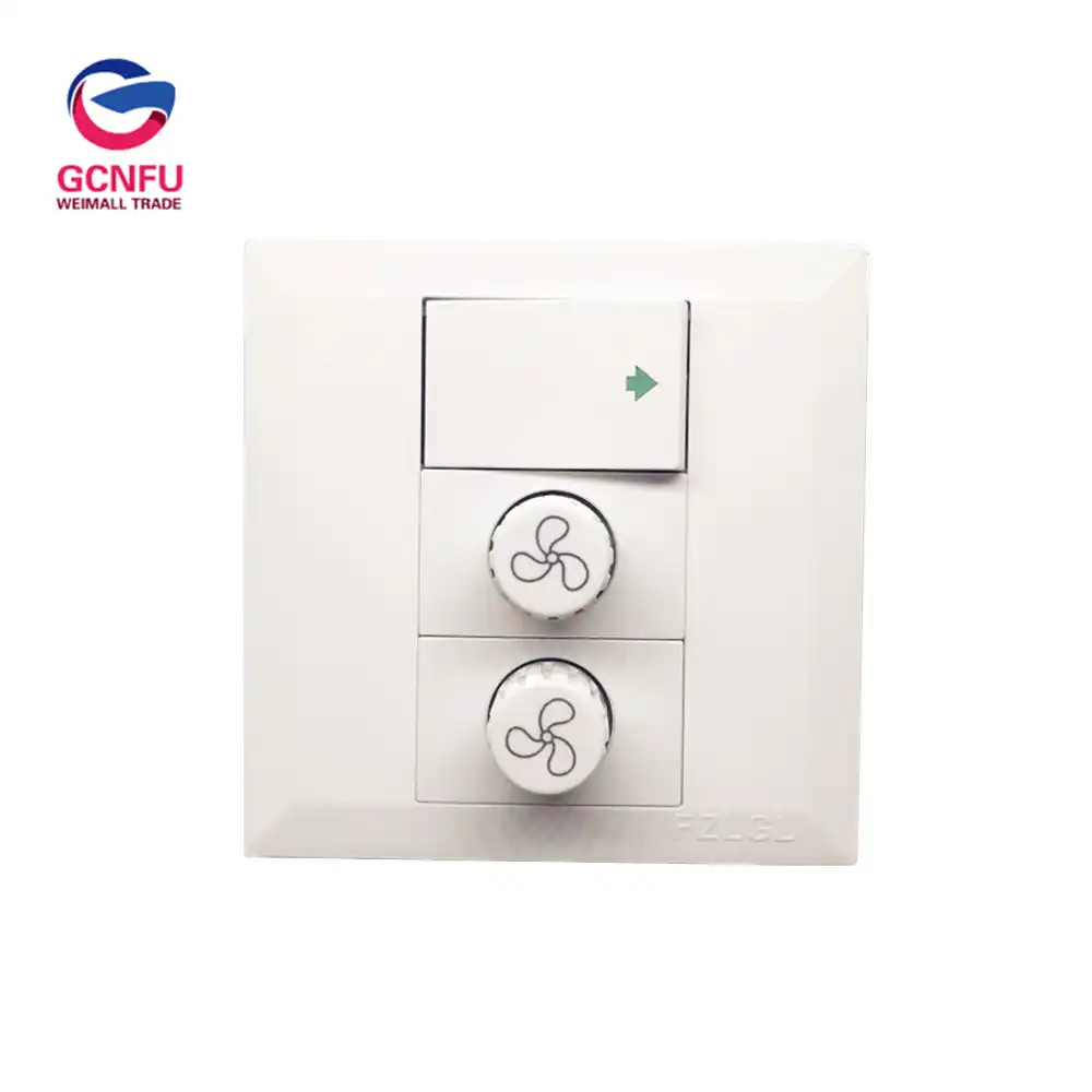Wholesale Wall Switch With 2 Speed Control Knob Switch Ceiling Fan