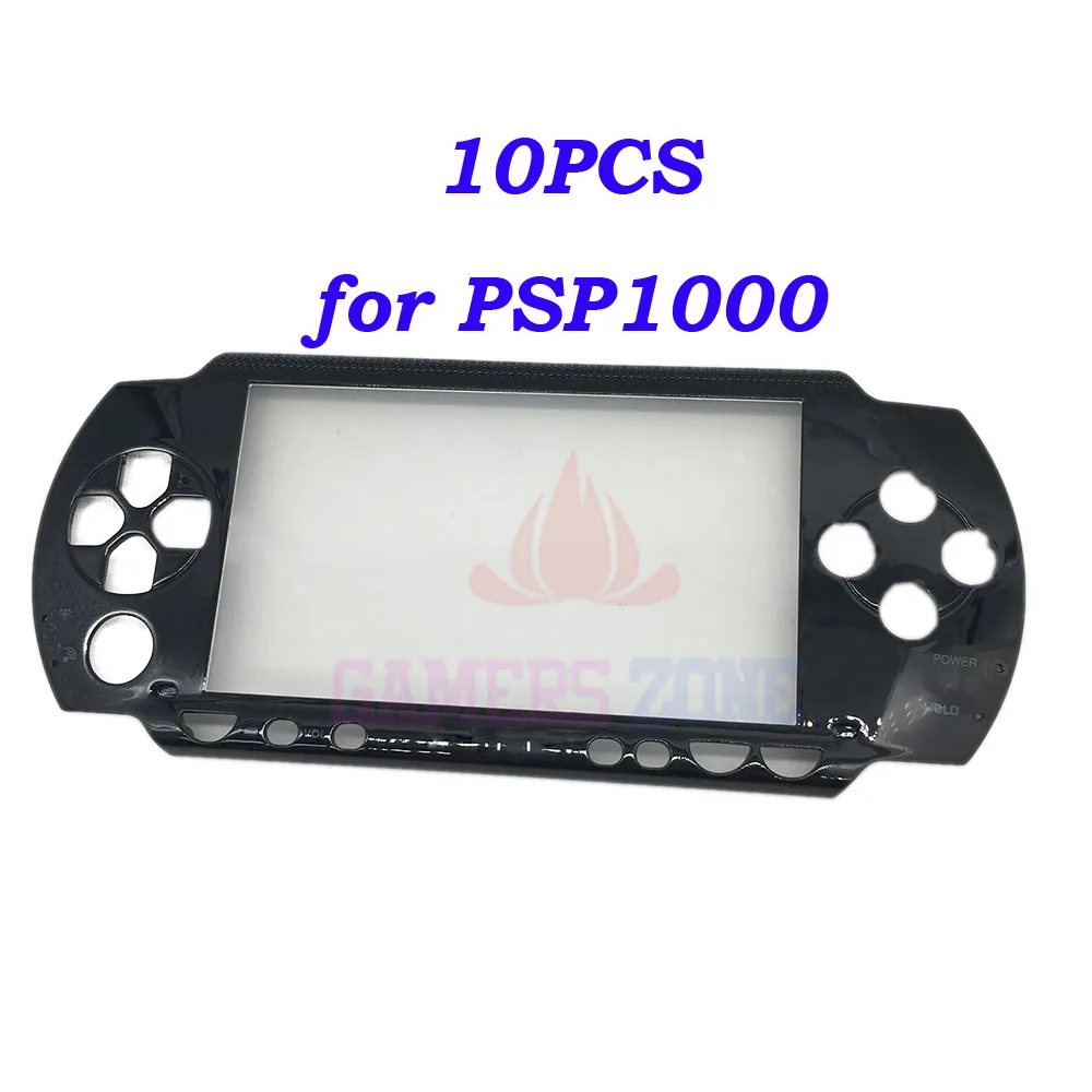 

10PCS Repair Black Front Faceplate Case Cover Shell Part for Sony PSP 1000 PSP1000