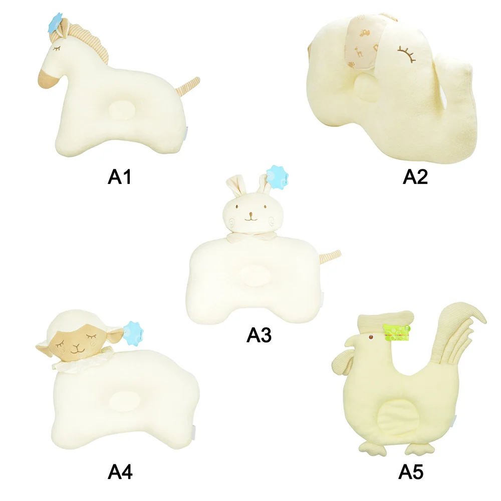 Подушка для детского сна детская органический цветной хлопок детские животные стереотипы подушки детские балансный Кровать сна подушки
