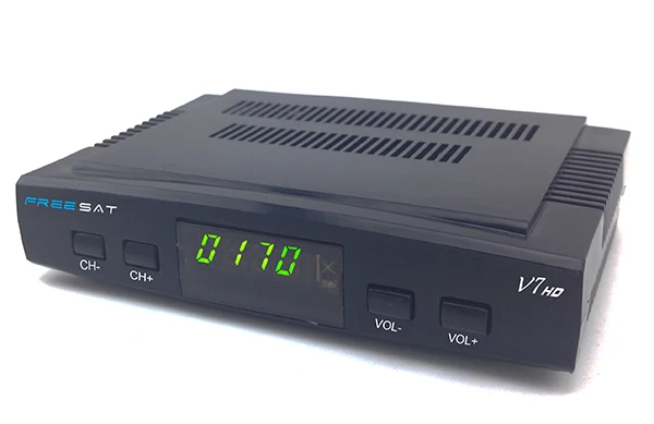 

FREESAT V7 Satellite Receiver With WIFI 1080P FULL HD DVB-S2 Support Cccams via USB Wifi dongle Free Shipping