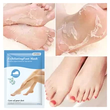 Efero 2 шт = 1 пара отшелушивающая маска для ног носки для педикюра детская пилинг для ног маска для ног Крем для пяток Удалить кожу
