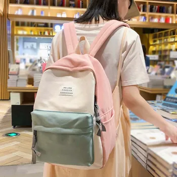 

Women's Bag Fashion Large Capacity Computer Student Backpack Shoulder mochila mujer mochilas femininas estilosas zaino donna