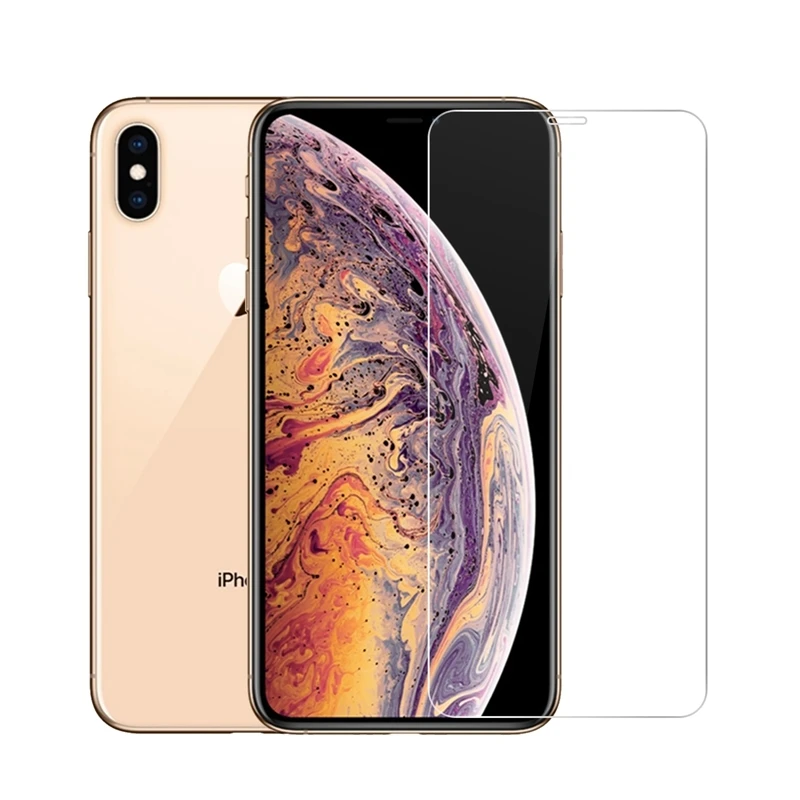 

2019 0.26mm 9H Premium Tempered Glass For Apple iPhone XI XS Max XR Screen Protector Toughened protective film For iPhone XS Max