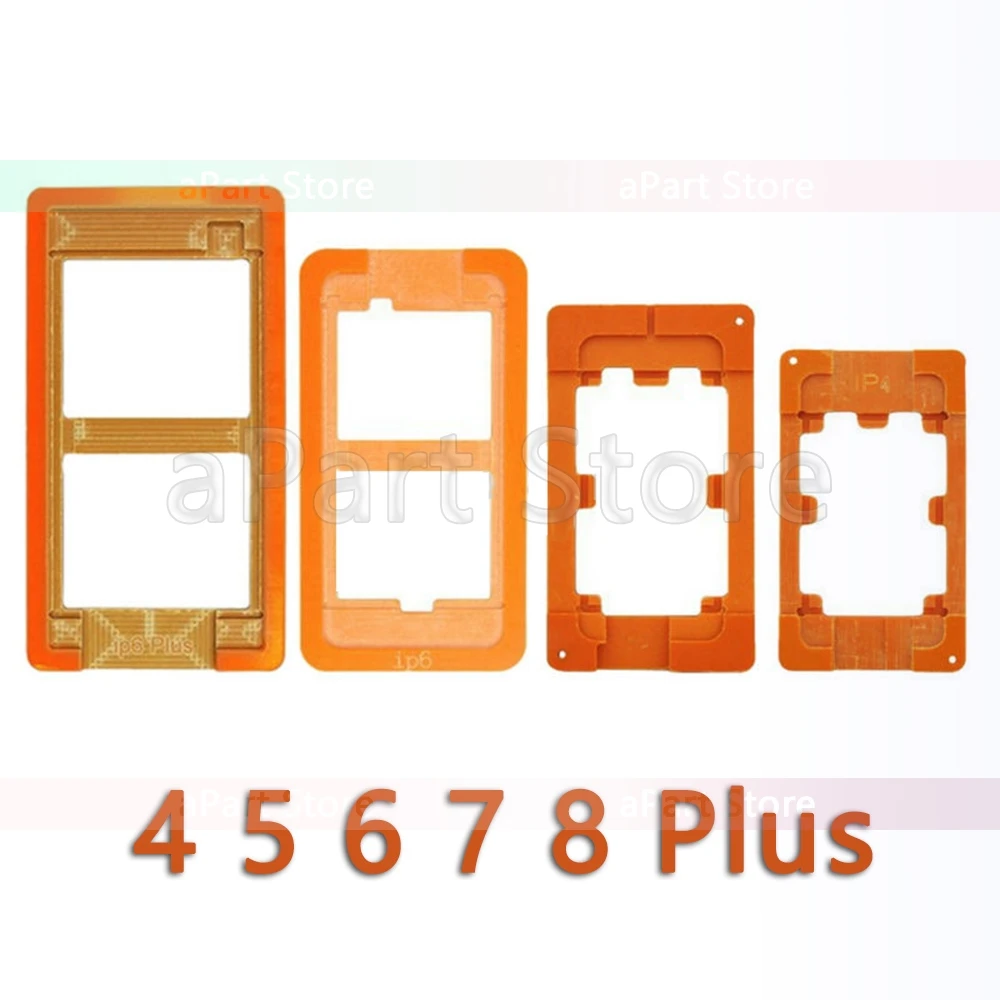 Формы для iPhone 6s 5S 4 4S 5 6 7 Plus LCD сенсорный экран Стекло дисплей UV LOCA Клей плесень