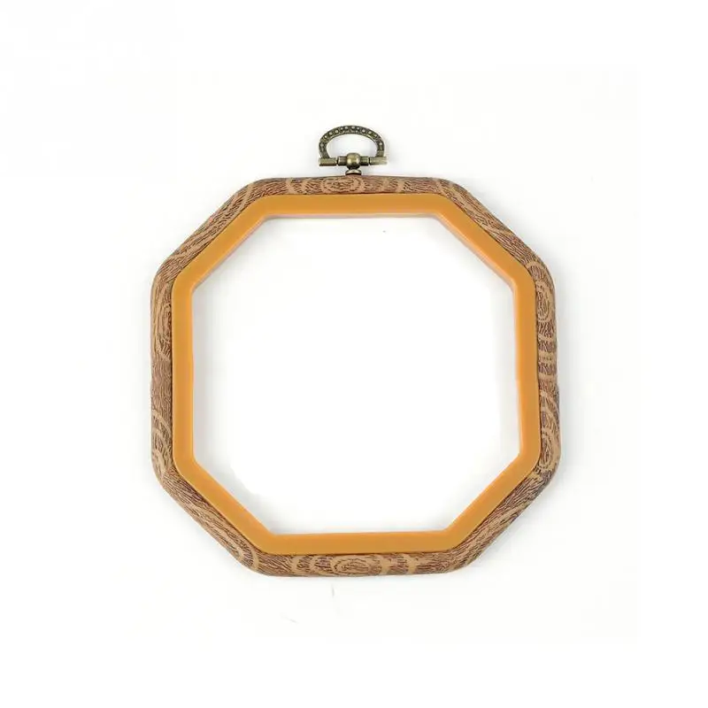 ovtagon 14X14cm 13-27 см устройство для вышивки крестом бамбуковая рамка для вышивки кольца круглые ручные DIY Инструменты для домашнего шитья - Цвет: ovtagon 14X14cm