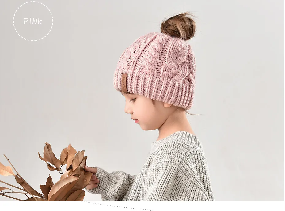 FURTALK детская шапочка теплые зимние шапки для девочек и мальчиков грязная вязаная шапка для девочек от 3 до 8 лет девочки