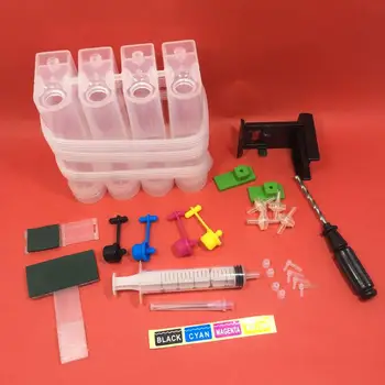 Yotat ユニバーサル diy ciss キットアクセサリー hp 21 22 60 61 56 57 74 75 901 121 300 122 301