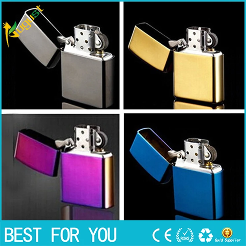 High Quality Brand cigarette Lighters Metal Refillable Windproof