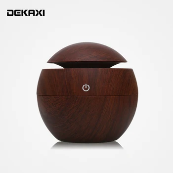 

DEKAXI mini USB Aroma Essential Oil Diffuser Ultrasonic Cool Mist Humidifier Air Purifier 7 Color Change LED Night light