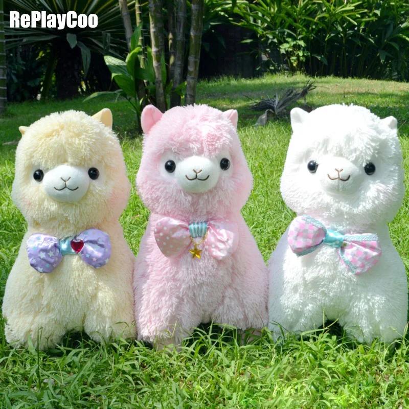 

45cm/18'' Kawaii Alpaca Plush Toy Alpacasso Stuffed Animal Soft Alpaca Stuffed Kids Toys Baby Toy Alpacasso Gift For Children 13
