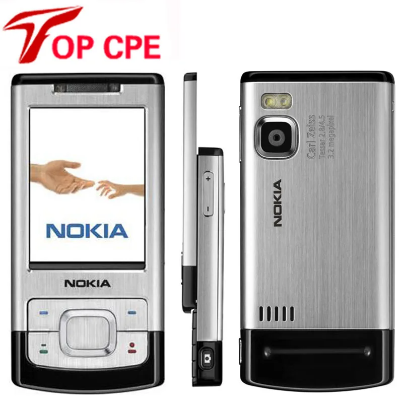 Разблокированный оригинальный мобильный телефон слайдер Nokia 6500 одноъядерный 3G