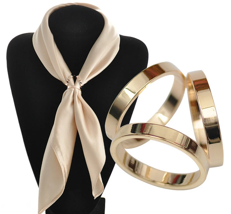 OneckOha Metalen Koper Sjaal Clip Hijab Ring Sjaal Drie Kleuren|scarf clip|clip hijabhijab jewelry - AliExpress