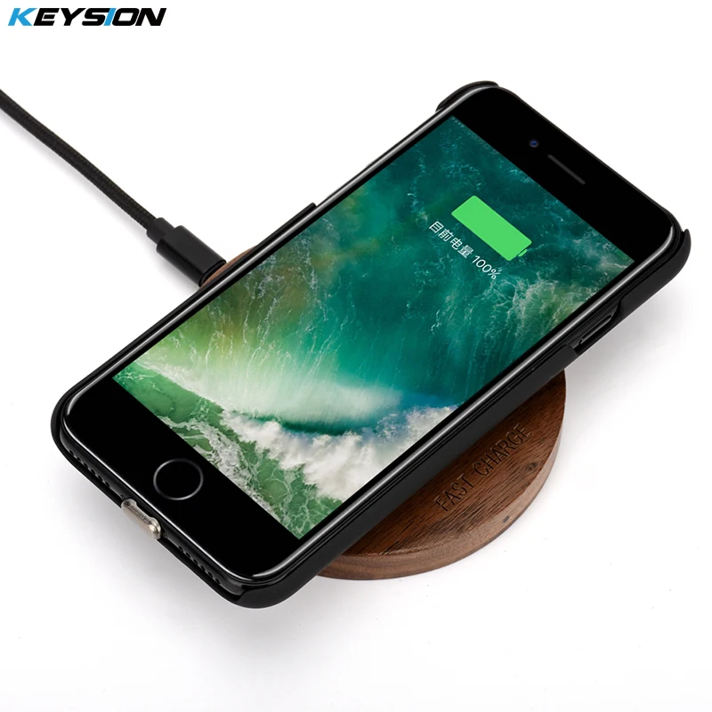 Чехол для беспроводного зарядного устройства KEYSION iPhone 7 Plus 6 6s качественный
