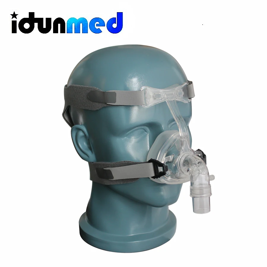 idunmed CPAP Mask NM2 Nasal Mask With Adjustable Straps Headgear