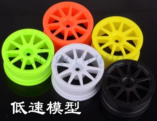 

4pcs 1Set Plastic Wheel Rim Fit HPI HSP RC model 1:10 On-Road Racing Car 910ALL for HSP94123/94122/94103/D4/D3