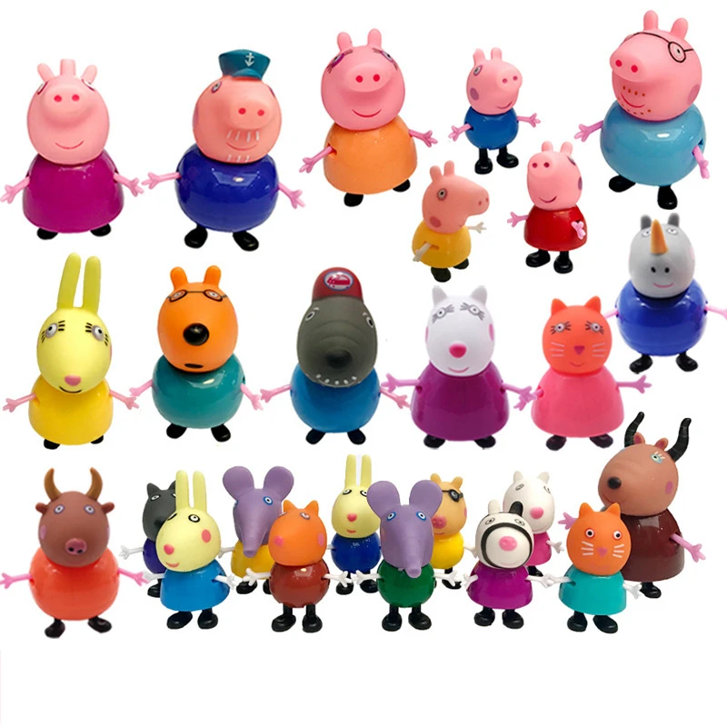 peppa pig 25 piece figures