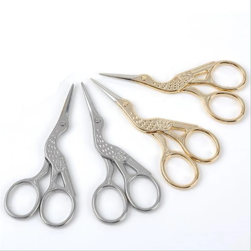 1pc Stainless Steel Little Bird Eyebrow Trimmer Scissors Hair Removal