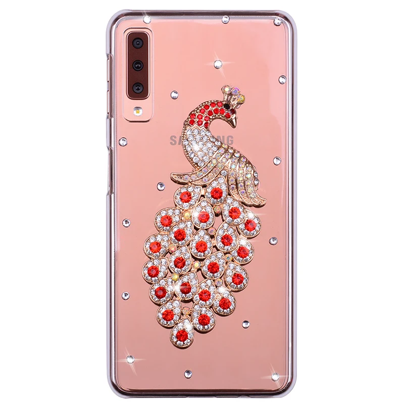Чехол для Samsung Galaxy A50 силиконовый чехол со стразами Note 20 Ultra A01 A21s A51 A70 A30s M21 A71