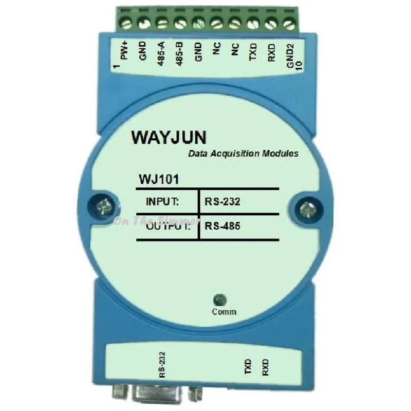 

Industrial RS-232 turn RS-485 isolation signal conversion module, WJ101