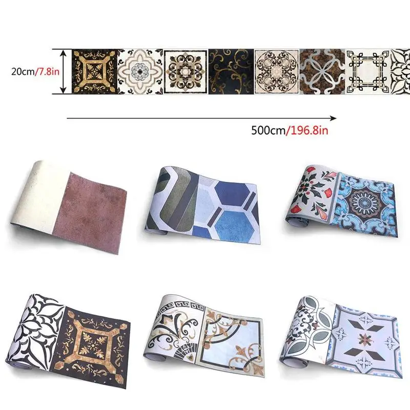 New Waterproof Bathroom Mosaic Tiles Vinyl PVC Self Adhesive Wallpaper For Kitchen Countertop Wall Stickers Oil Proof Backsplash New Waterproof Bathroom Mosaic Tiles Vinyl PVC Self Adhesive Wallpaper For Kitchen Countertop Wall Stickers Oil Proof Backsplash