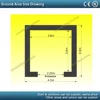 4.5mx4.5mx3.6mH Inflatable cube tent inflatable trade show tent Inflatable exhibition tent cover marquee Inflatable party tent 4