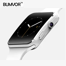BUMVOR Bluetooth Smart Watch X6 Sport Passometer Smartwatch with Camera Support SIM Card Whatsapp Facebook for Android Phone
