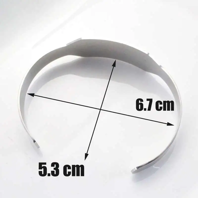 Engraved islam muslim Allah shahada stainless steel bracelets bangles 3