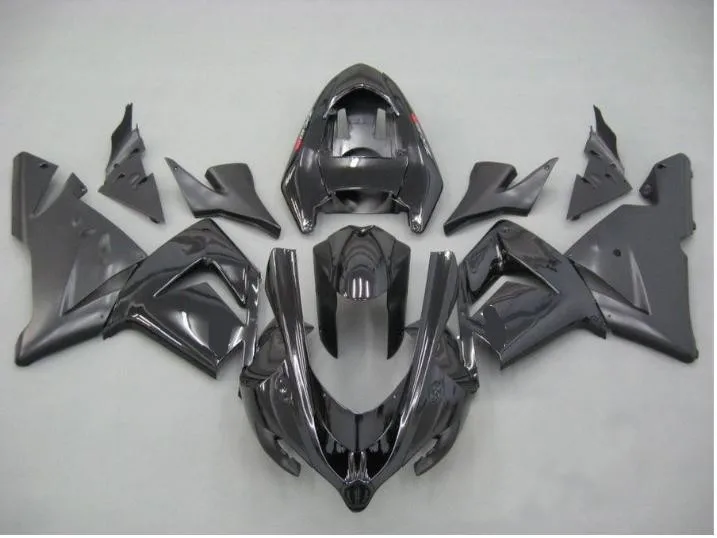 

Top-rated Motorcycle Fairing kit for KAWASAKI Ninja ZX10R 2004 2005 ZX10R 04 05 Matte&gloss black ABS Fairings set+7 gifts SF11