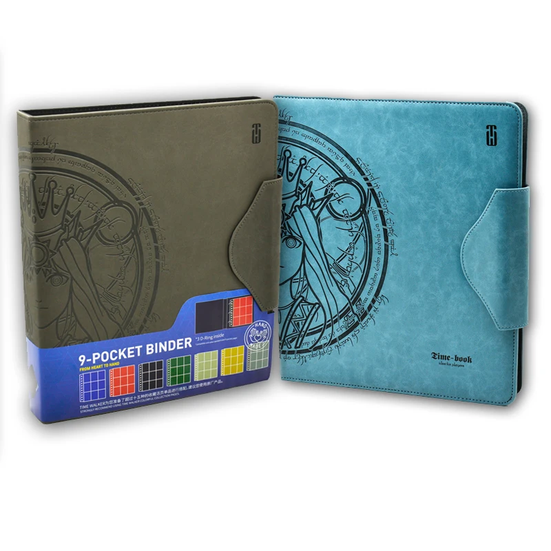 

New Arrival Board Games Godness Cards Album for 9 Pockets Pages Cards Book for MGT/YGO/Pkm/FOW Cards Binder Hold Up To 50 Pages