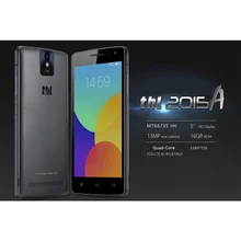 THL 2015A 5,0 zoll Android 5.1 4G Smartphone MT6735 Quad Core 1,3 GHz ROM 16 GB RAM 2 GB 2700 mAh 13.0MP Ledertasche geschenk