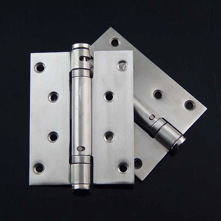 Stainless steel spring Automatic door closing hinge Concealed door hinges 4pcs