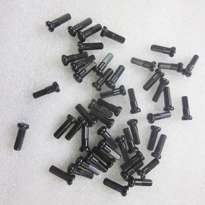 100pcs SPEEDSAFE AN14 14G alloy AL7075 road bike nipples aluminum SUPER LIGHT 0.3g 12mm 14mm 16mm gauge 14 black red silver blue