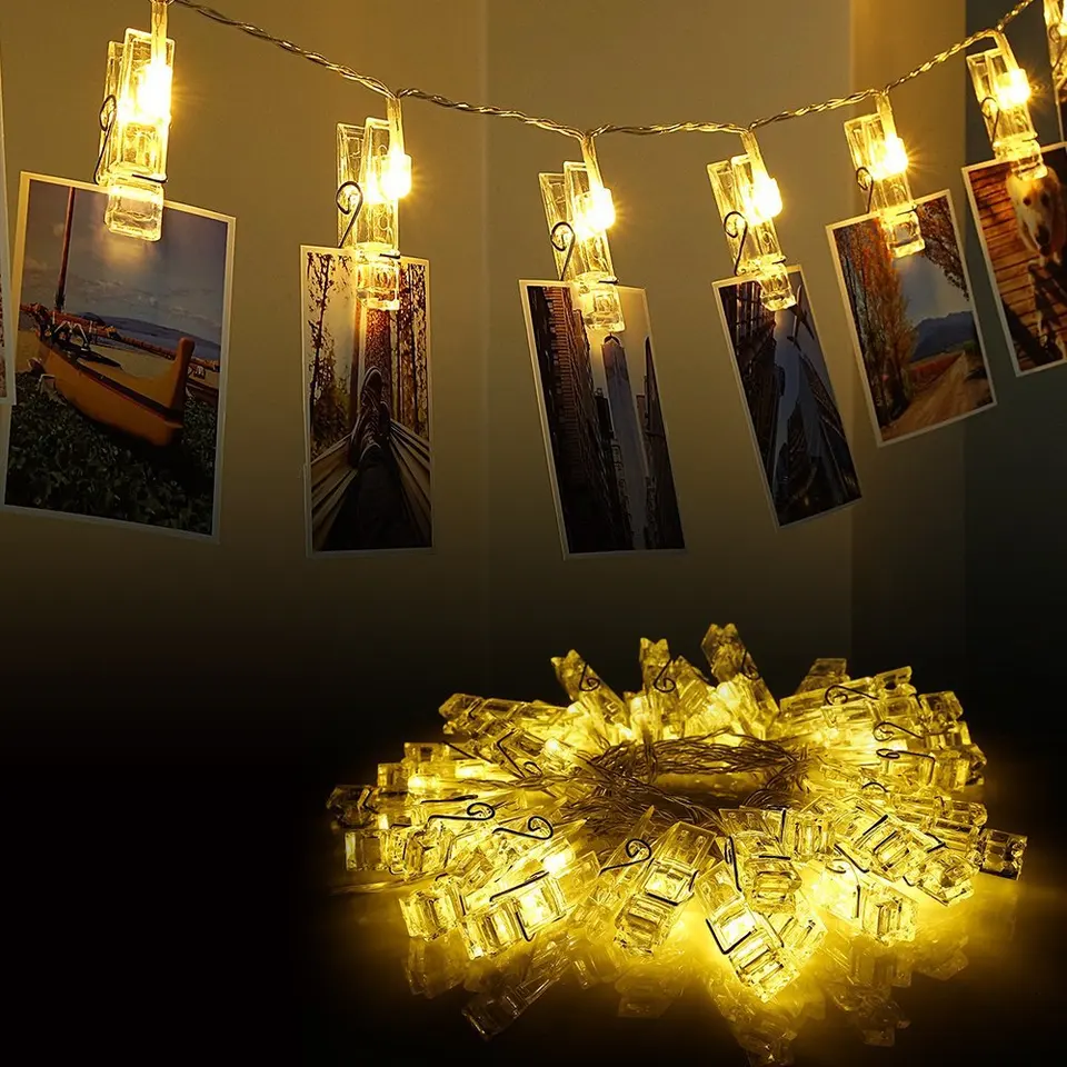 Fairy Light String 3xaa Battery Ed 3meter 20led Photo Clip Fairy Light String 3xaa Battery Ed