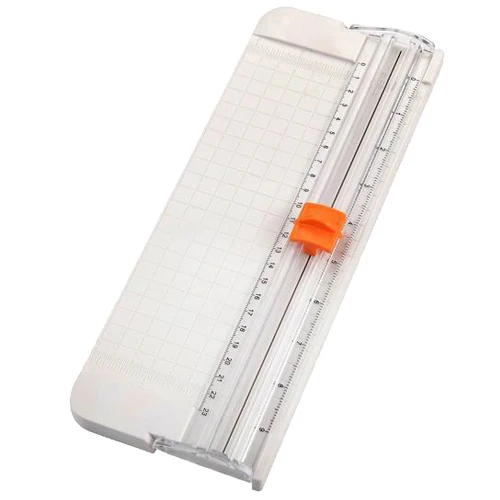 Мини скользящий резак JIELISI 9090 для резки бумаги цвет: синий|paper slide cutter|sliding paper