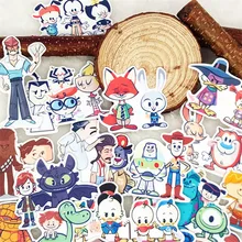 32 шт. artoon character sticker s для багажа ноутбука скейтборда велосипеда мотоцикла Стильные наклейки Модные крутые водонепроницаемые наклейки