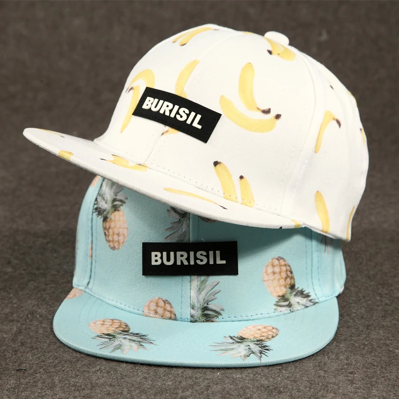Cool 2017 New Fruit pattern Adult & Kids Fashion Caps Children Baseball