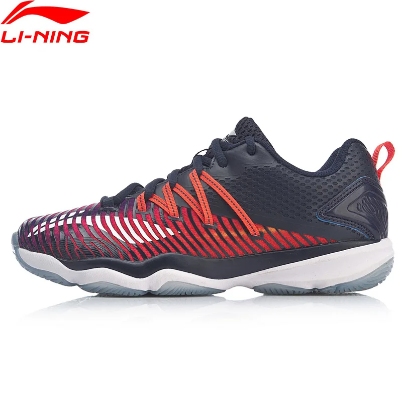  Женская тренировочная обувь для бадминтона Li-Ning, нескользящая спортивная обувь с устойчивой поддержкой li ning, AYTP012 XYY114 