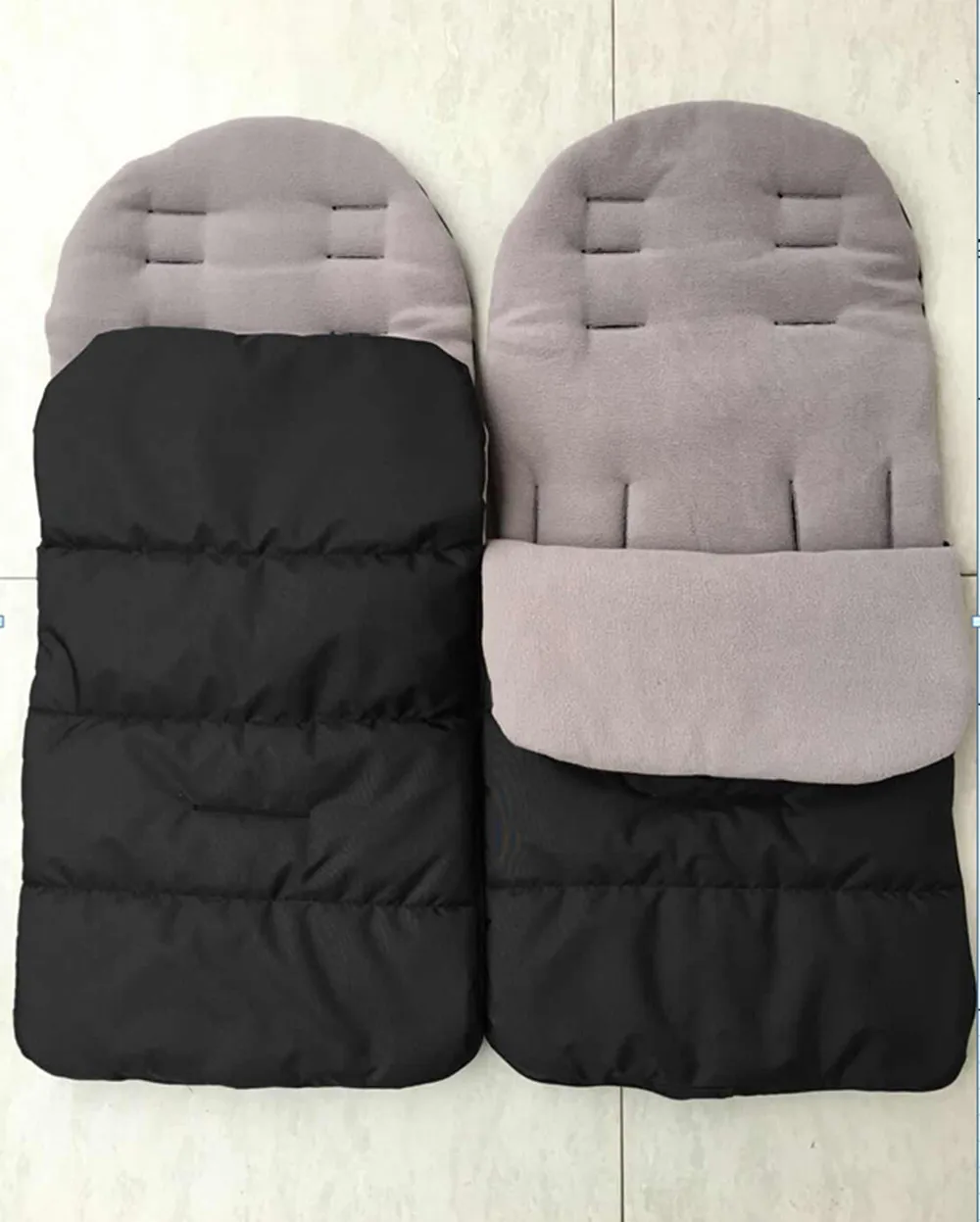 

Baby Universal Footmuff Cosy Toes Apron Liner Buggy Pram Stroller Soild Color Cotton Winter Warm Sleep Bag Footmuff 0-3T