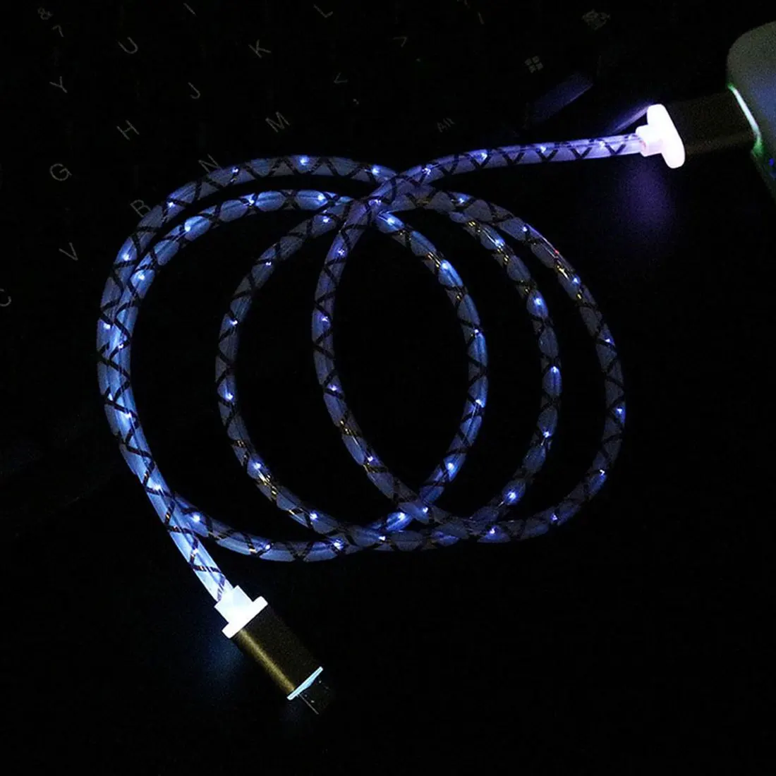 مصباح ليد المصغّر usb كابل الشاحن كابل شحن لهواوي Xiaomi تمديدات كابلات usb prolunga كابل يو اس بي البسيطة usb