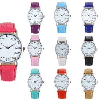 

2017 NEW Womens Fashion Picture Design Leather Band Analog Alloy Quartz Wrist Watch L832