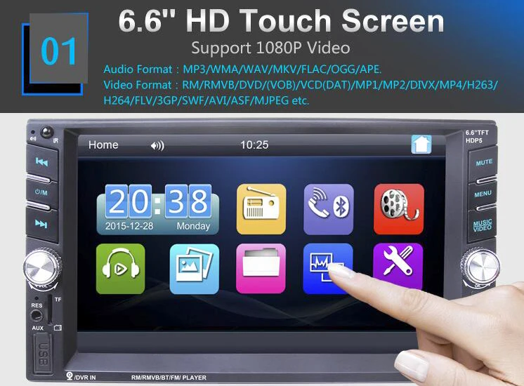 imágenes para Autoradio 2 din Pantalla Táctil de coches radio bluetooth estéreo del coche 2din reproductor de audio radios autos párrafo apoyo Cámara de Visión Trasera usb sd imágenes para Autoradio 2 din Pantalla Táctil de coches radio bluetooth estéreo del coche 2din reproductor de audio radios autos párrafo apoyo Cámara de Visión Trasera usb sd