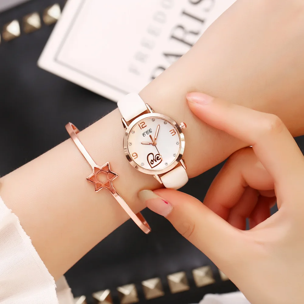 Повседневные часы модные женские часы Топ бренд горячая распродажа Женские наручные часы CCQ новые часы Простой Дизайн Женские кварцевые часы для девушек