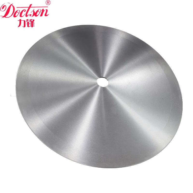 Paper tube cut blade plastic tube cutter high speed steel blade double sided sharp make bladd by customer requirement