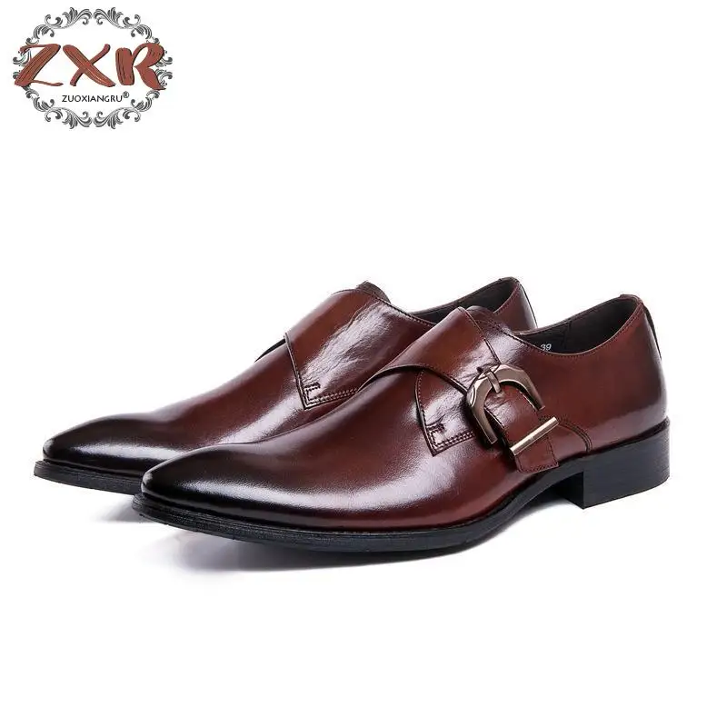 

Zuoxiangru Designer Luxury Brand Shoes For Men Dress Shoes Patent Leather Office Dress Shoes Zapatos Hombre Sapato Masculino